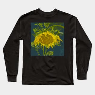 Sunflower without Van Gough Long Sleeve T-Shirt